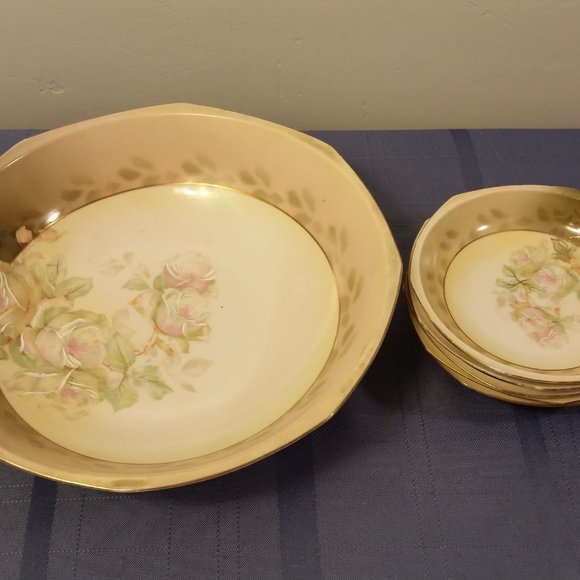 M Z Austria Porcelain Berry  Bowls Set - Picture 2 of 11